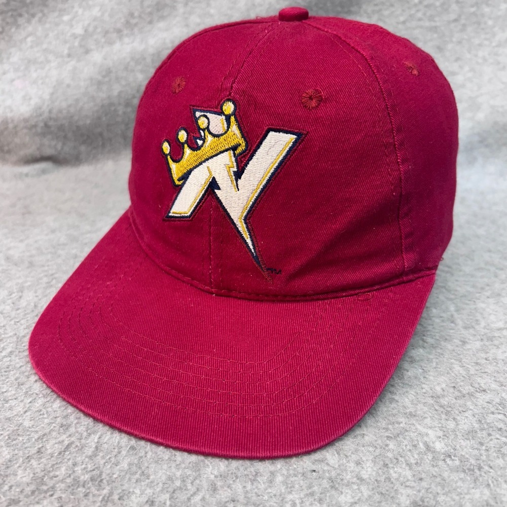 Northwest Arkansas Naturals Crown Logo Mens Red Hat Baseball Cap OSFM